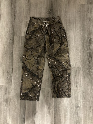 Vintage Y2K Camo Hunting Tree Dear Pants Mens Medium