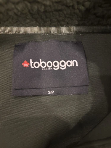 Toboggan Men's Daron Sherpa Jacket Sz S Green Full Zip Lined Poc - photo 3