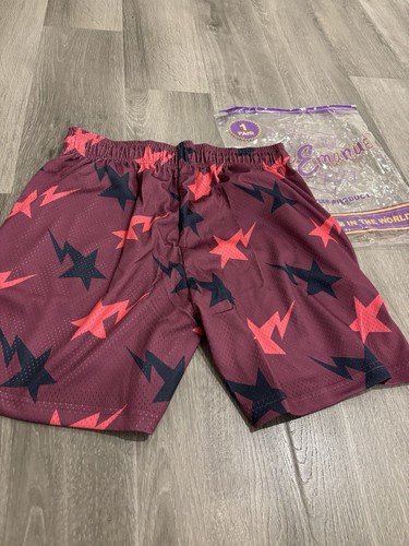 Eric Emanuel x BAPE EE Basic Short Purple Large Brand New - photo 2
