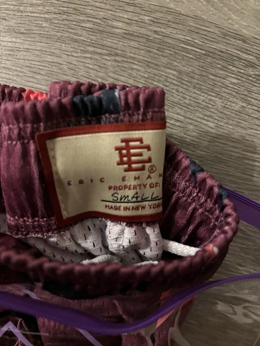 Eric Emanuel x BAPE EE Basic Short Purple Small Brand New - photo 5