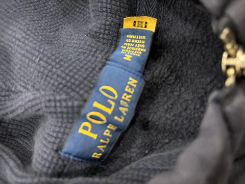 Polo Ralph Lauren Hoodie Mens M Blue Full Zip Up - photo 2