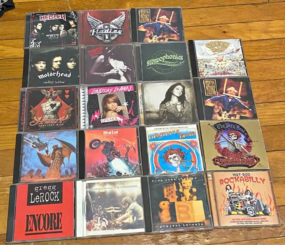 90s-2000s Rock, Punk, Metal CDs