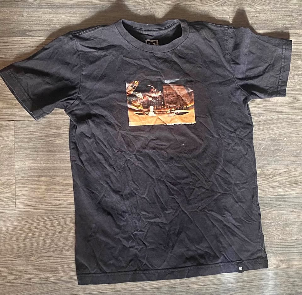 DC Blabac x Josh Kalis Black Skate Tee Small