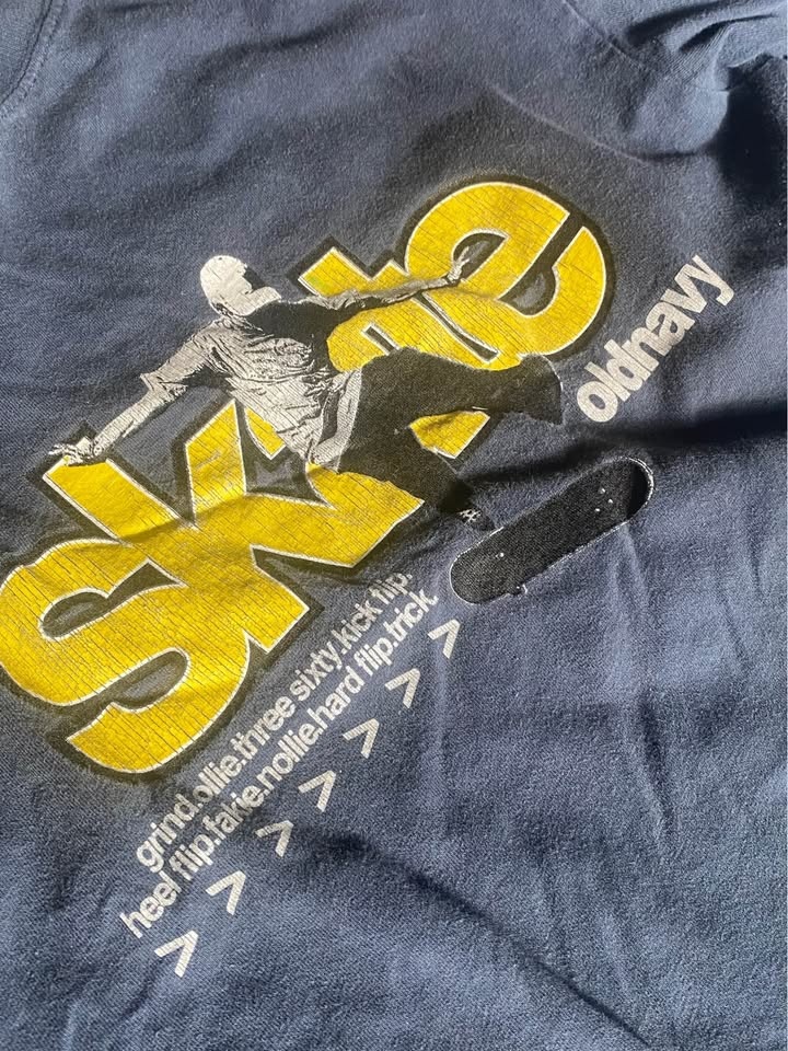 Vintage 2000’s Old Navy Skate Graphic Long-sleeve - photo 2