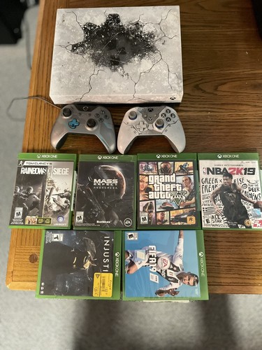 Xbox One X Console with Games and Accessories