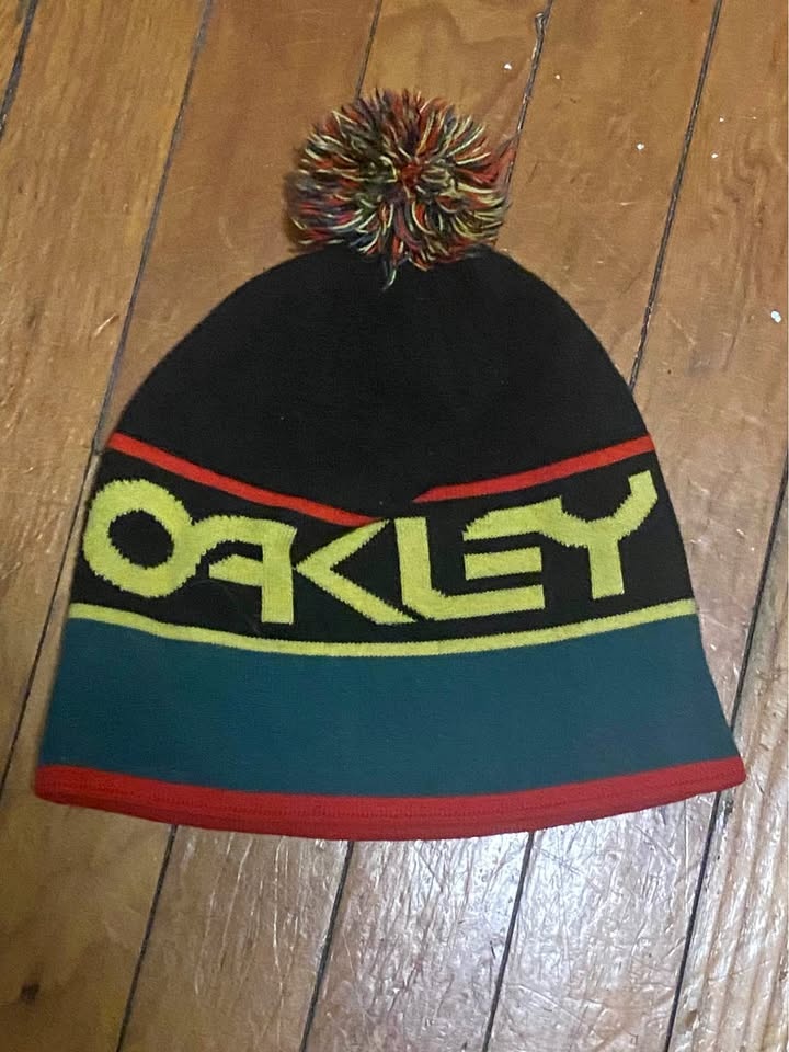 90’s Oakley Pom Pom Beanie Hat