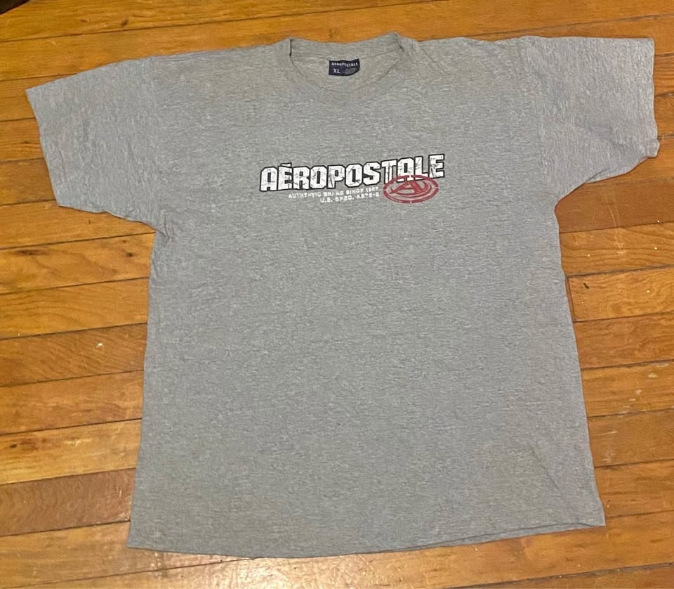 Y2K Aeropostale Baggy Skater Vintage Shirt - Size XL