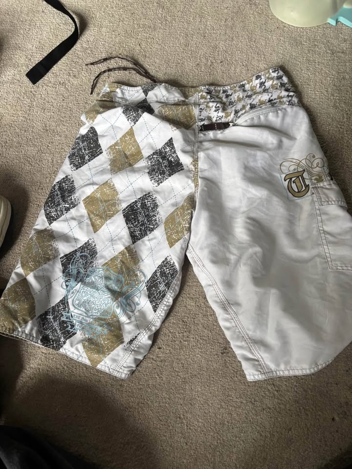 Graphic Swim Trunks - photo 2