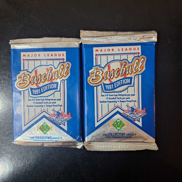 MLB 1991 Baseball Card Sets & Packs - Petro Canada, Upper Deck - photo 3