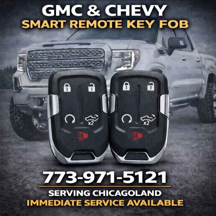 GMC & Chevrolet Smart Proximity Key Fobs - photo 3