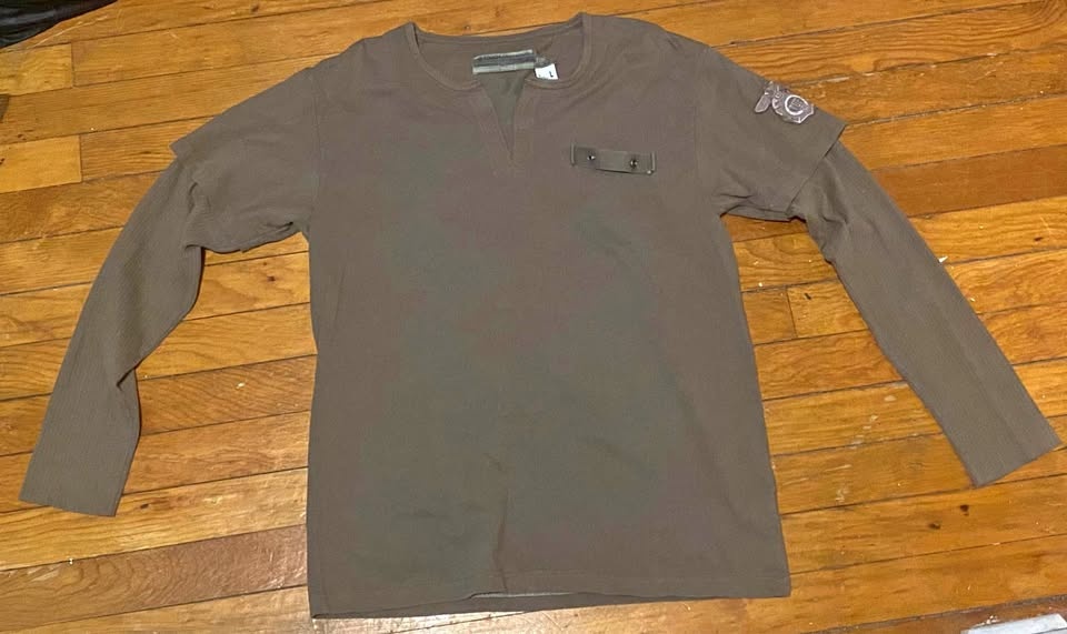 Rare Tough Jeansmith Vintage Japanese Military Style Longsleeve