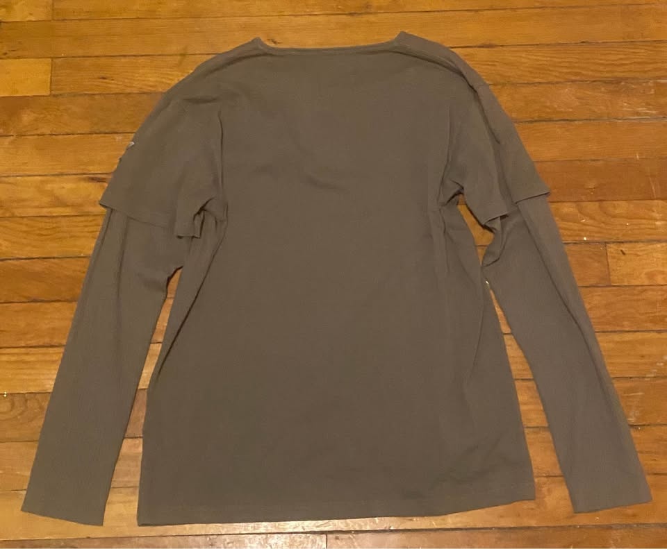 Rare Tough Jeansmith Vintage Japanese Military Style Longsleeve - photo 4