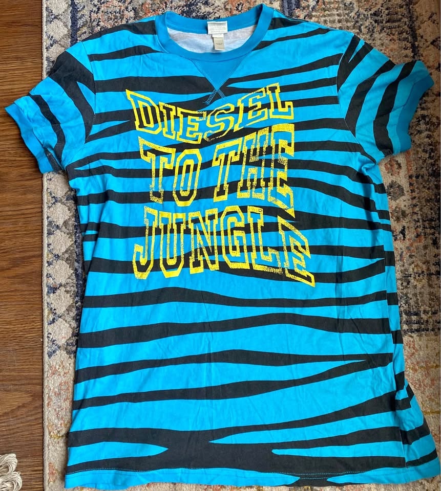 Early 2000s Diesel "To The Jungle" T-Shirt