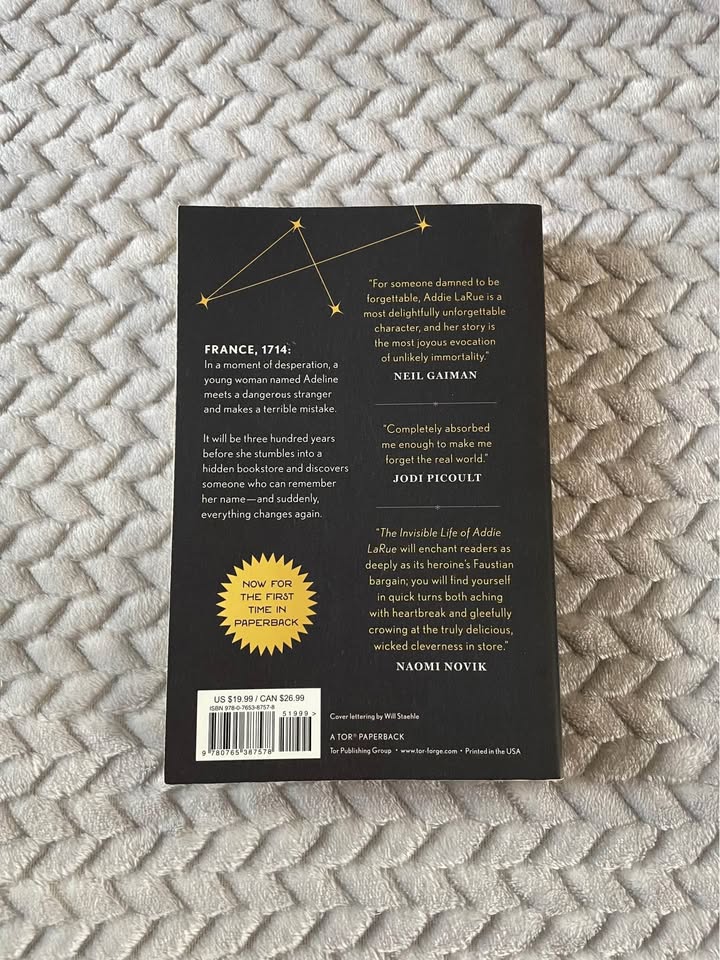 The invisible life of Addie LaRue by V.E. Schwab - photo 2