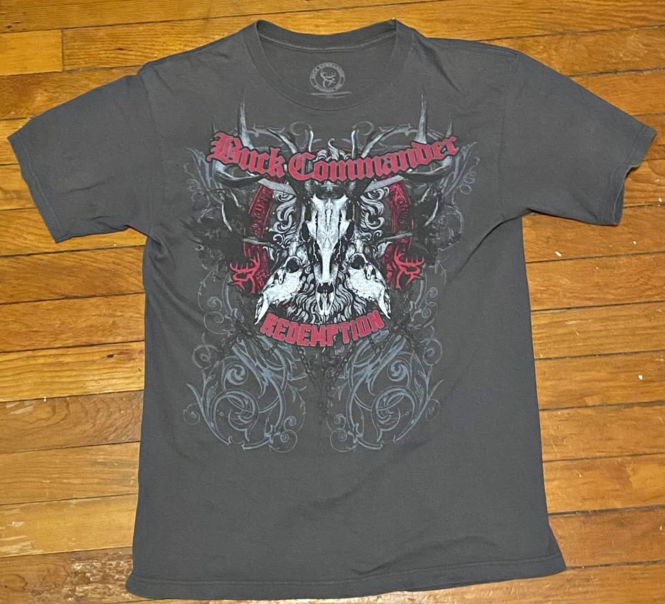 Vintage Buck Commander Y2K Faded Large Shirt