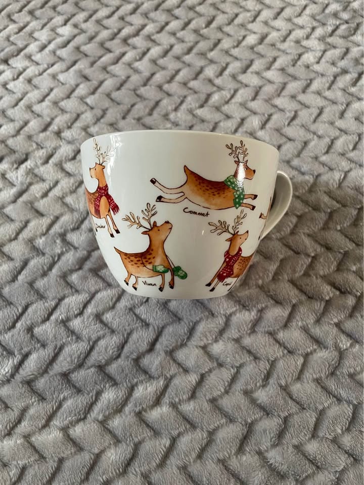 Christmas reindeer mug - photo 2