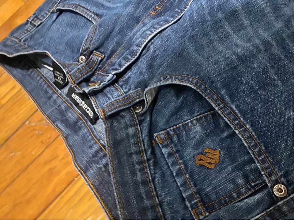 Vintage RocaWear Baggy Embroidered Skater Jeans 36 - photo 4