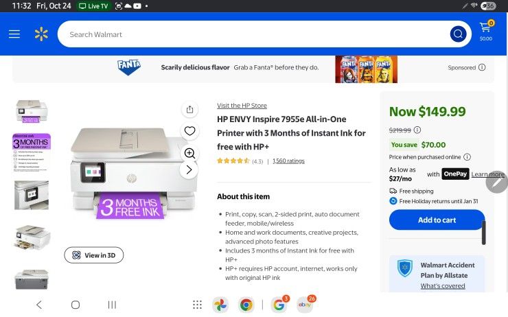 HP ENVY Inspire 7955e All-in-One Printer - New - photo 5