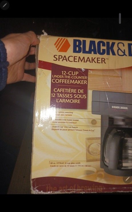 Black & Decker ODC450 Under Cabinet Coffee Maker - New - photo 4