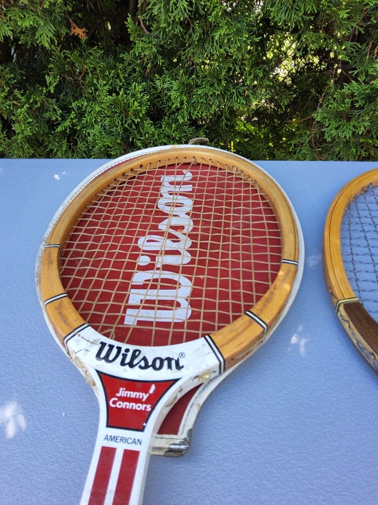 Tennis Racquet Lot: Wilson, Head, Chris Evert, Jimmy Connors - photo 4