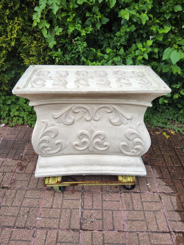 Antique Cast Stone Decorative Table Base - photo 2