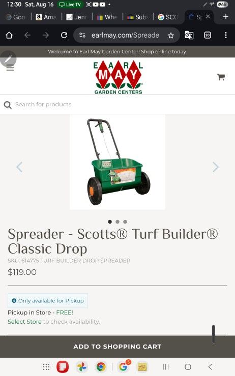 Scotts Turf Builder Classic Drop Spreader (XL) - photo 4
