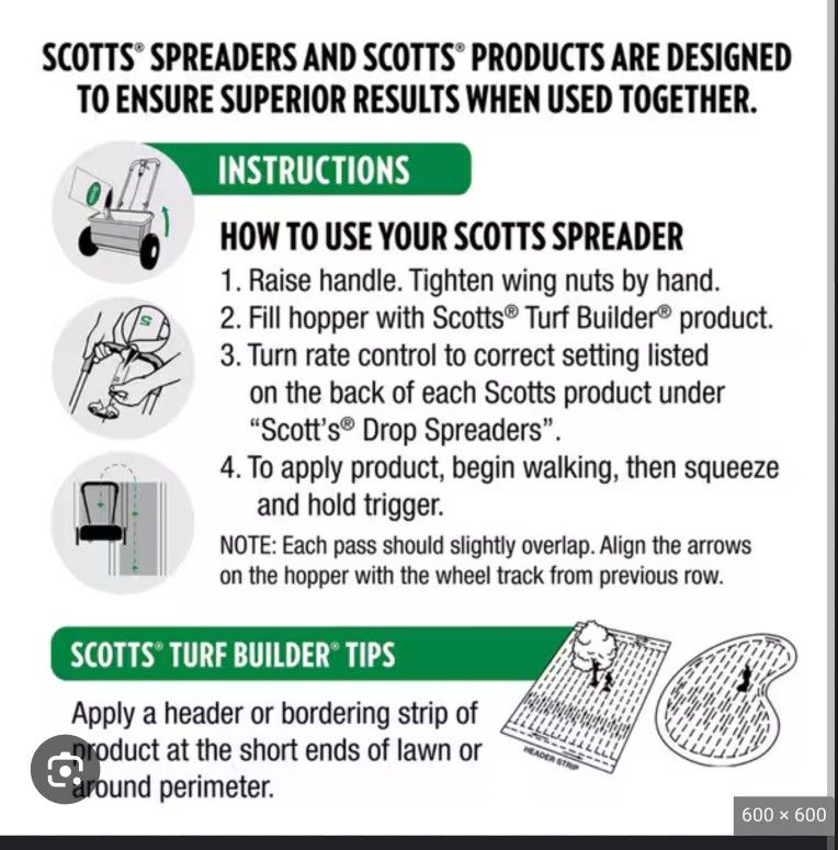 Scotts Turf Builder Classic Drop Spreader (XL) - photo 5