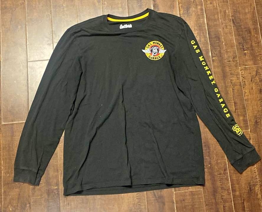 2017 Gas Monkey Y2K Black Vintage Long Sleeve