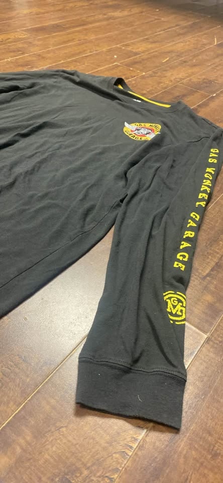 2017 Gas Monkey Y2K Black Vintage Long Sleeve - photo 2