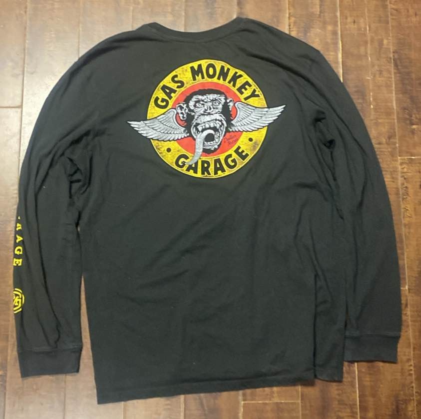 2017 Gas Monkey Y2K Black Vintage Long Sleeve - photo 4