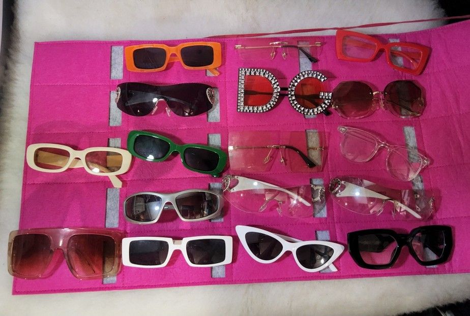 Women's Sunglasses Lot with Organizer - photo 2