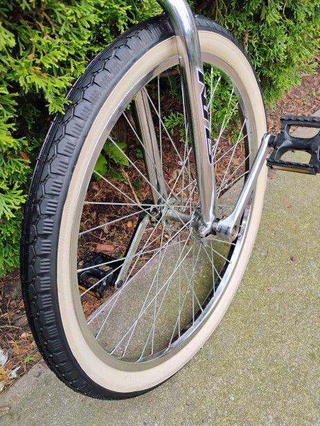 RARE SUN Unicycle Adult curved Top classic Chrome Adjustable Sea - photo 3