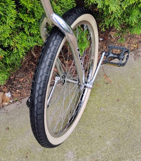 RARE SUN Unicycle Adult curved Top classic Chrome Adjustable Sea - photo 5