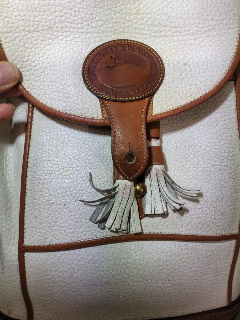 Vtg 90's Dooney & Bourke Dover Carrier Purse R10 Crossbody Tasse - photo 3
