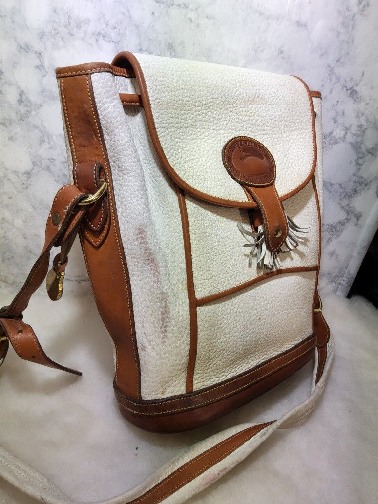 Vtg 90's Dooney & Bourke Dover Carrier Purse R10 Crossbody Tasse - photo 4