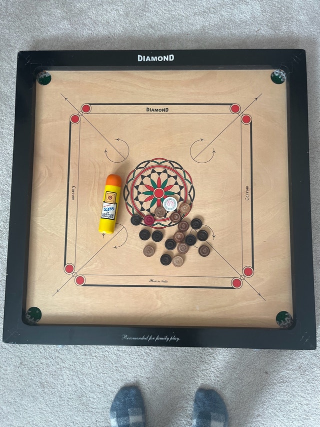 Diamond Carrom Board