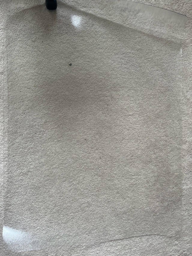 Office Chair Mat 48 x 36" Clear Vinyl - photo 2