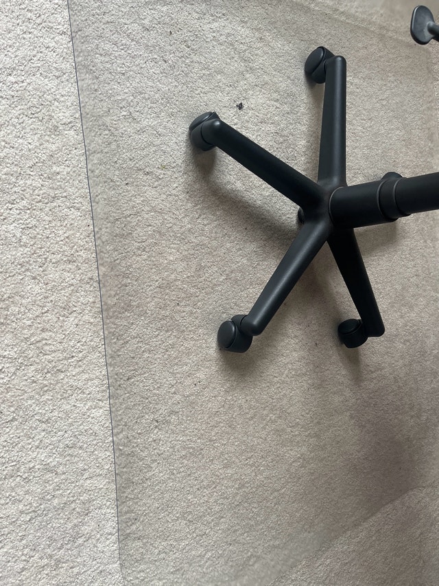 Office Chair Mat 48 x 36" Clear Vinyl - photo 3