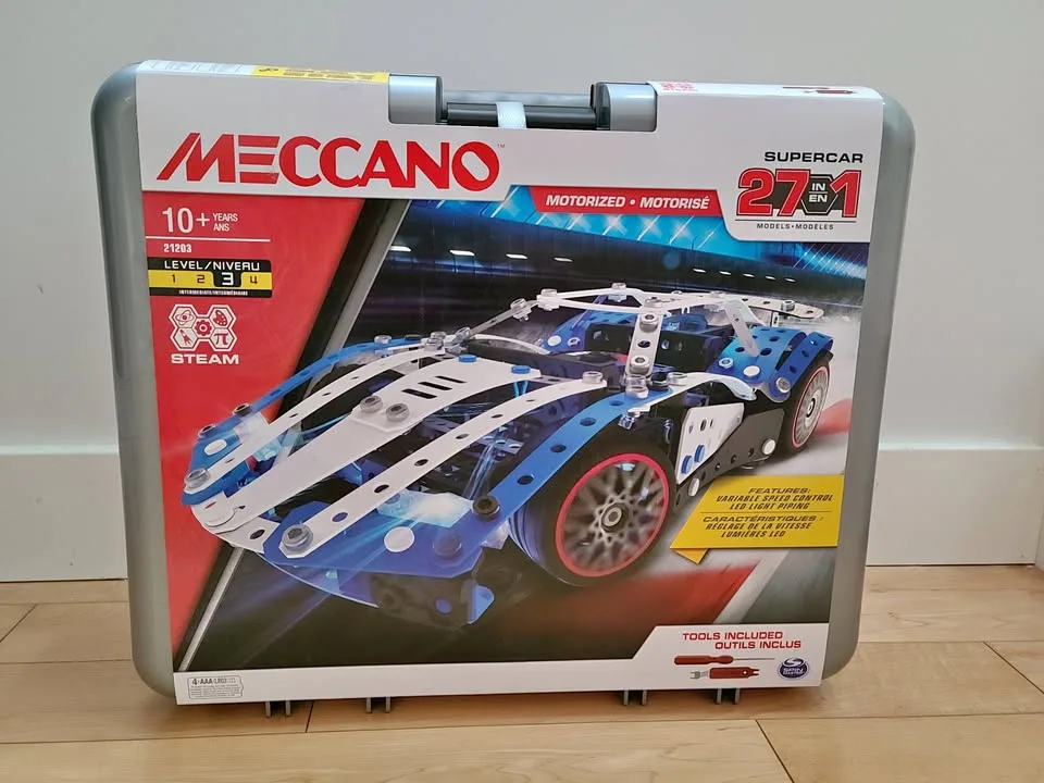 Meccano, 27-in-1 Championship Race Car thumbnail