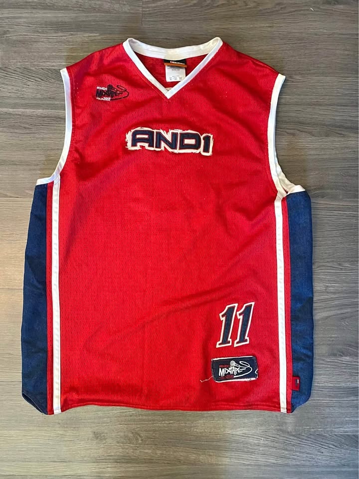 (Rare) AND1 Mixtape Tour Jersey Vintage 2003 Rafer Alston XL