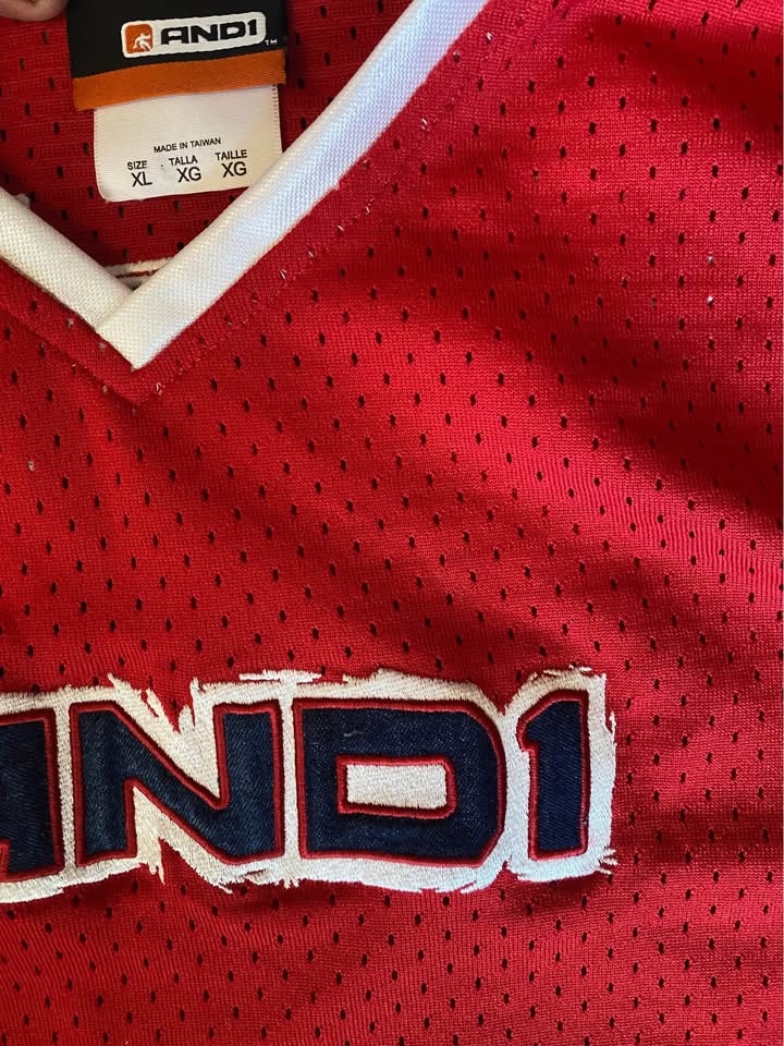 (Rare) AND1 Mixtape Tour Jersey Vintage 2003 Rafer Alston XL - photo 3
