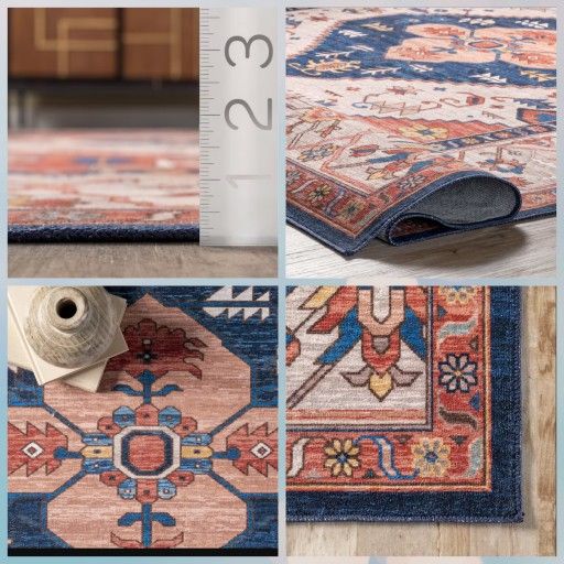 nuLOOM 8x10 Southwestern Tribal Area Rug - Brown - photo 2