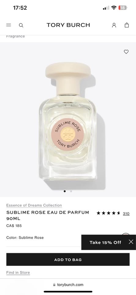 Tory Burch Sublime Rose Perfume 90ml/3fl.oz - photo 3