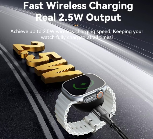 USB C Wireless Charger for Apple IWatch Ultra Portable Magnetic - photo 5