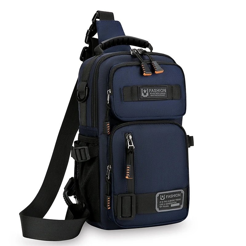 Fashion Men's Waist Packs Chest Bag High Quality Oxford Crossbod