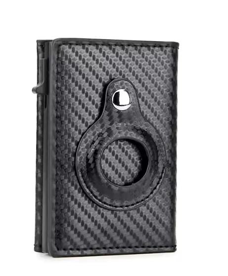 Men's AirTag Wallet RFID Credit Card Holder