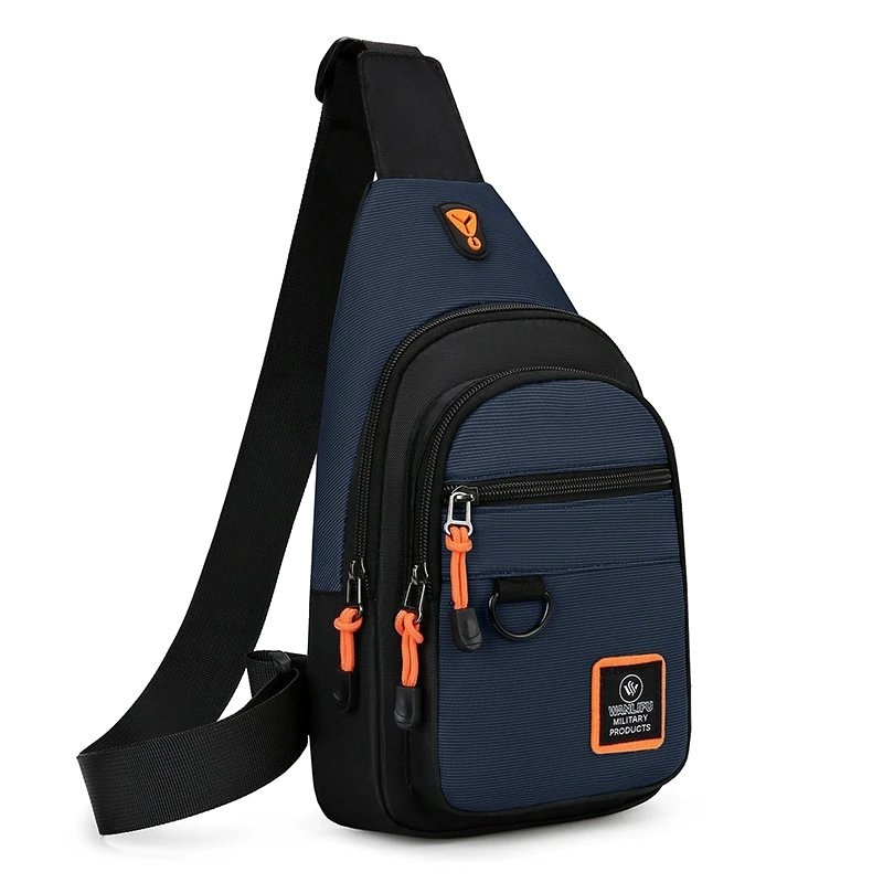 Men's Chest Bag Handbag Lightweight Oxford Fabric Crossbody Slin