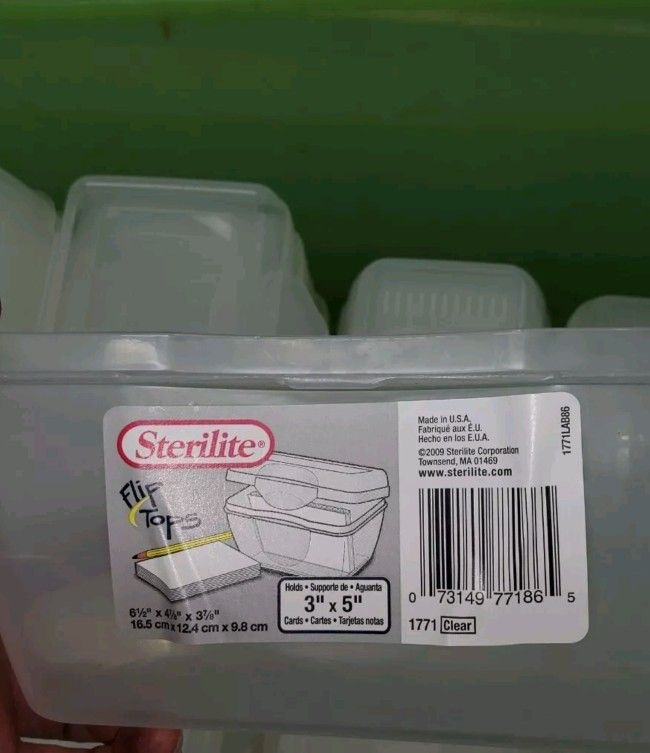 Sterilite FlipTop Small Clear Storage Boxes (55 Pack) - photo 3