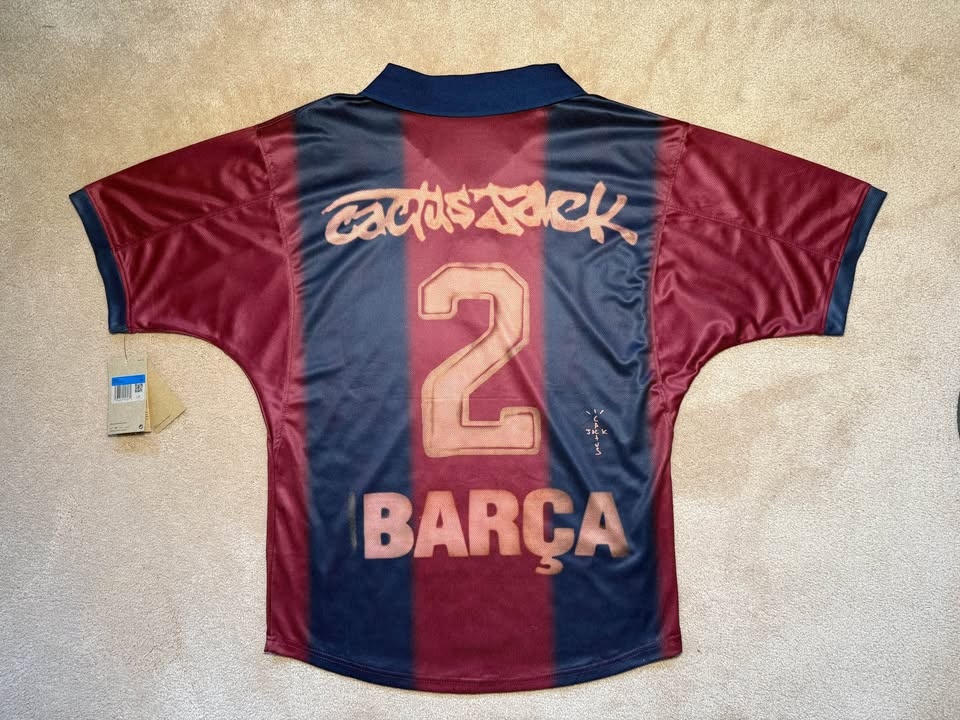 FC Barcelona 2025 Travis Scott Collab Oversized - M, L - photo 4
