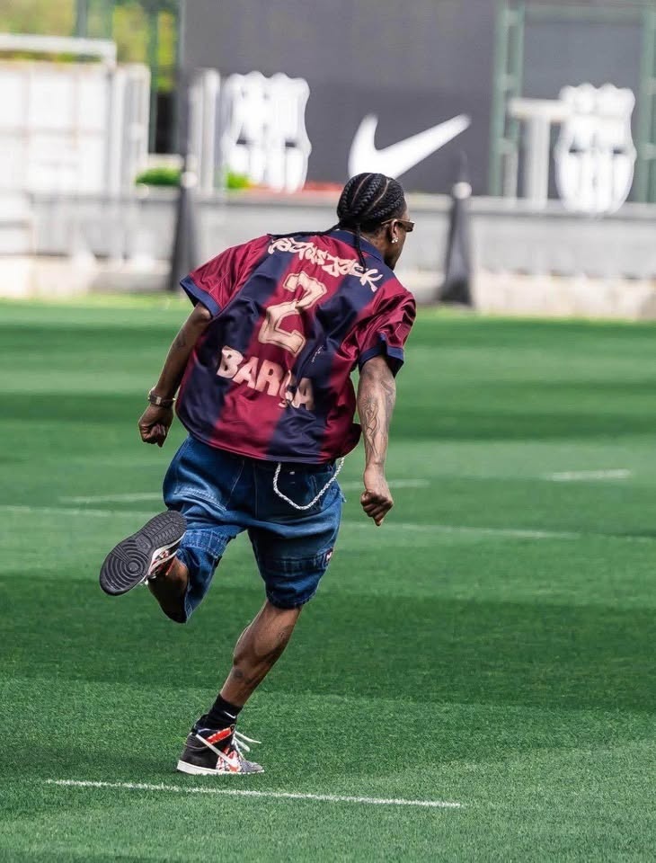 FC Barcelona 2025 Travis Scott Collab Oversized - M, L - photo 5